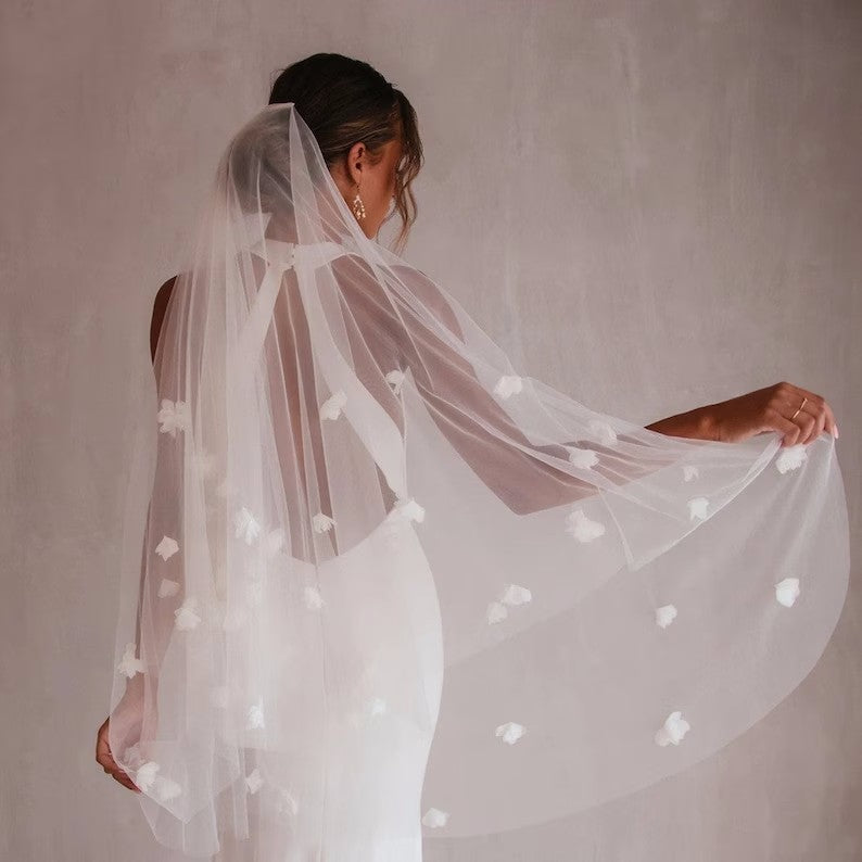 Veil de mariage européen et américain