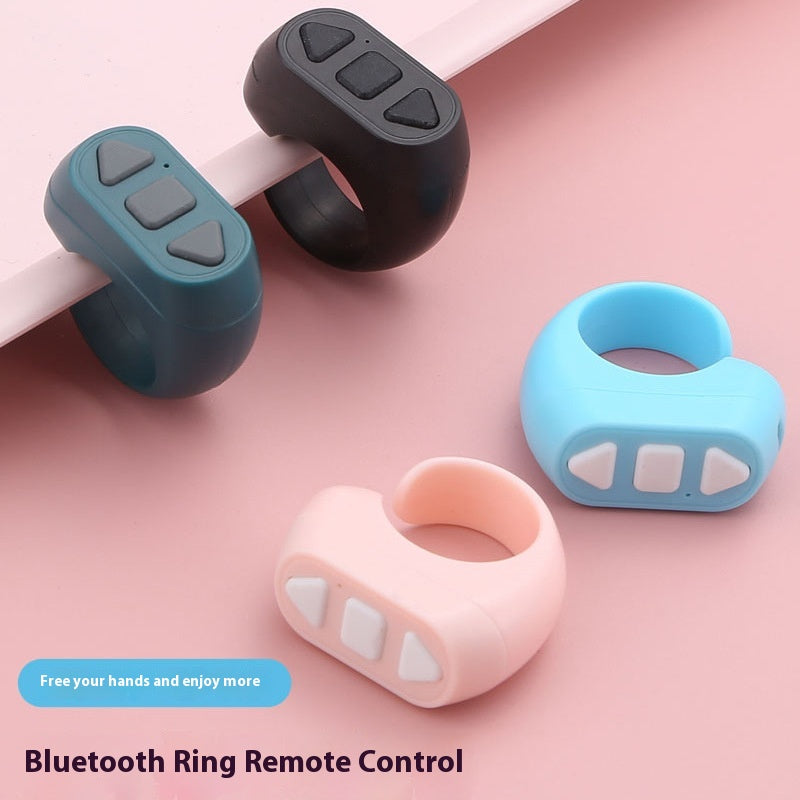 Bague Bluetooth télécommande Lazy People Brush Magic Tool