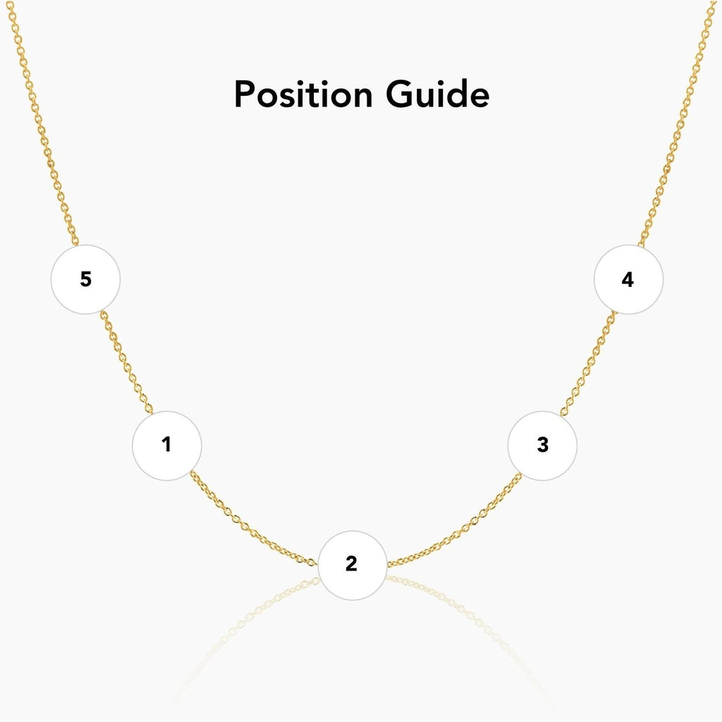 Collier en acier inoxydable en forme de coeur