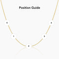 Collier en acier inoxydable en forme de coeur