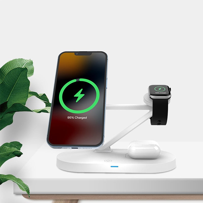 Chargeur sans fil à aspiration magnétique