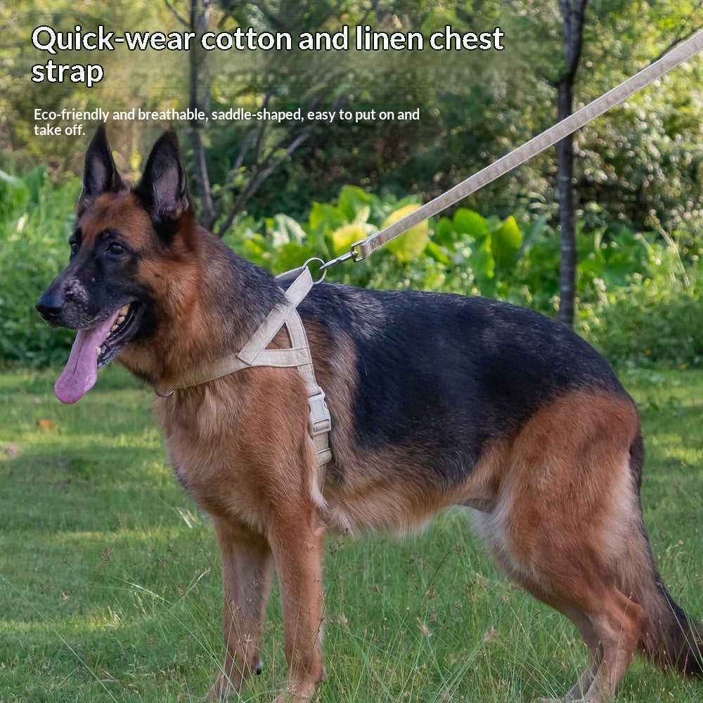 Easy-to-cover Lightweight Dog Breast Strap Hand Holding Rope
