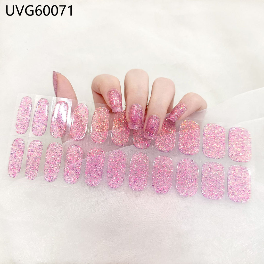 Sticker à ongles de gel UV Semi-cuisiné à ongles UV