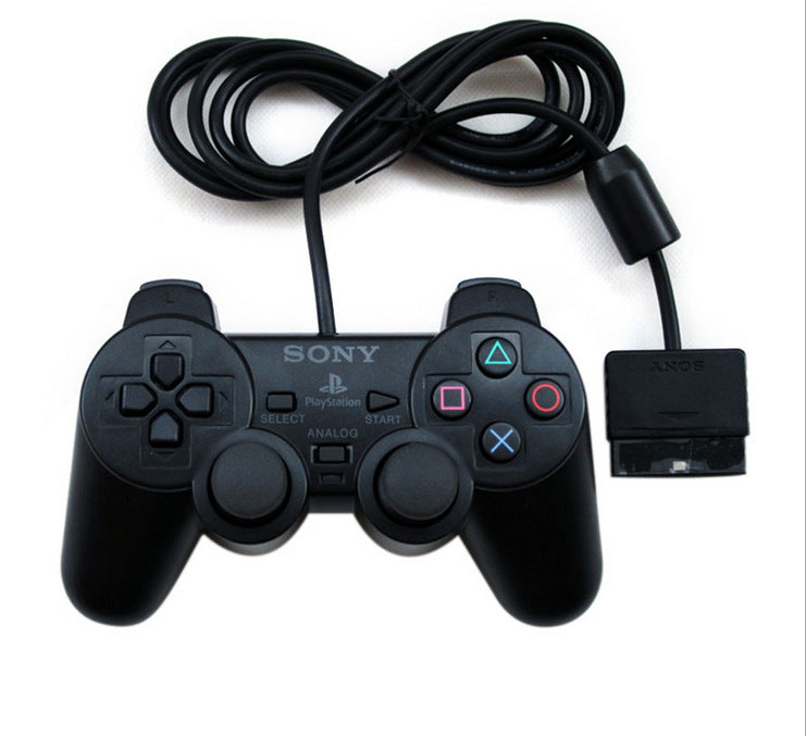 Poignée filaire PS2 Poignée filaire de jeu Vibration Poignée de jeu PS Naked