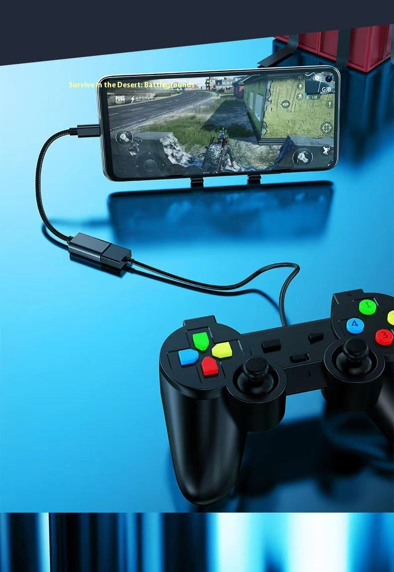 OTG USB Adaptateur Cable Phone Fast Charge Car Read USB Drive