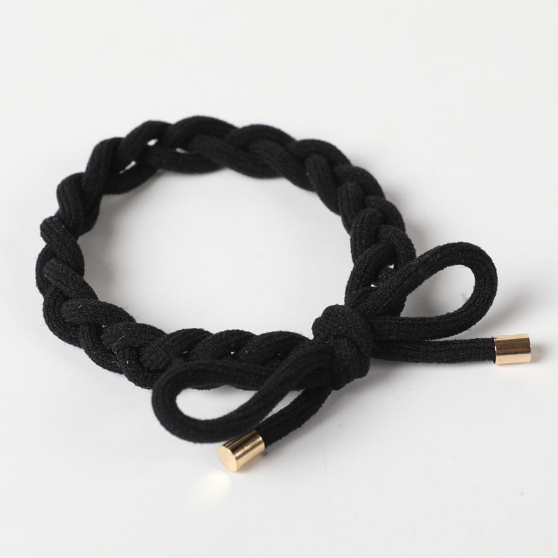 Haut élastique simple de mode Twist tête