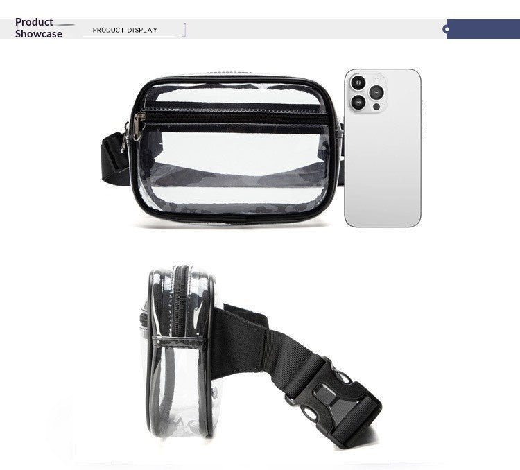 Sac de toilette en PVC transparent