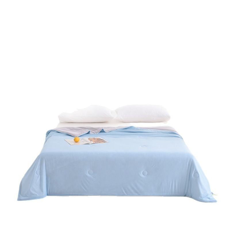 Quilt d'été en soie glacée fraîche et fine