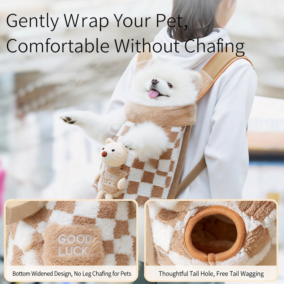 Sac à dos pour petits chiens