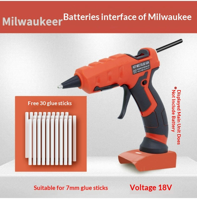 Gun de batterie au lithium 50W comprend 30 bâtons de colle