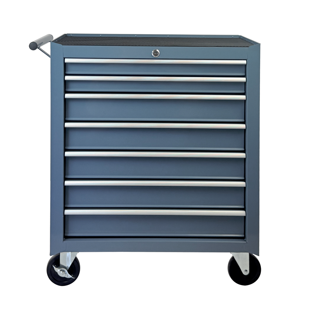 Roulement de coffre à outils avec boîte à outils 7-Drawer avec roues Multifonctionnel Tool Cart Mécanique T