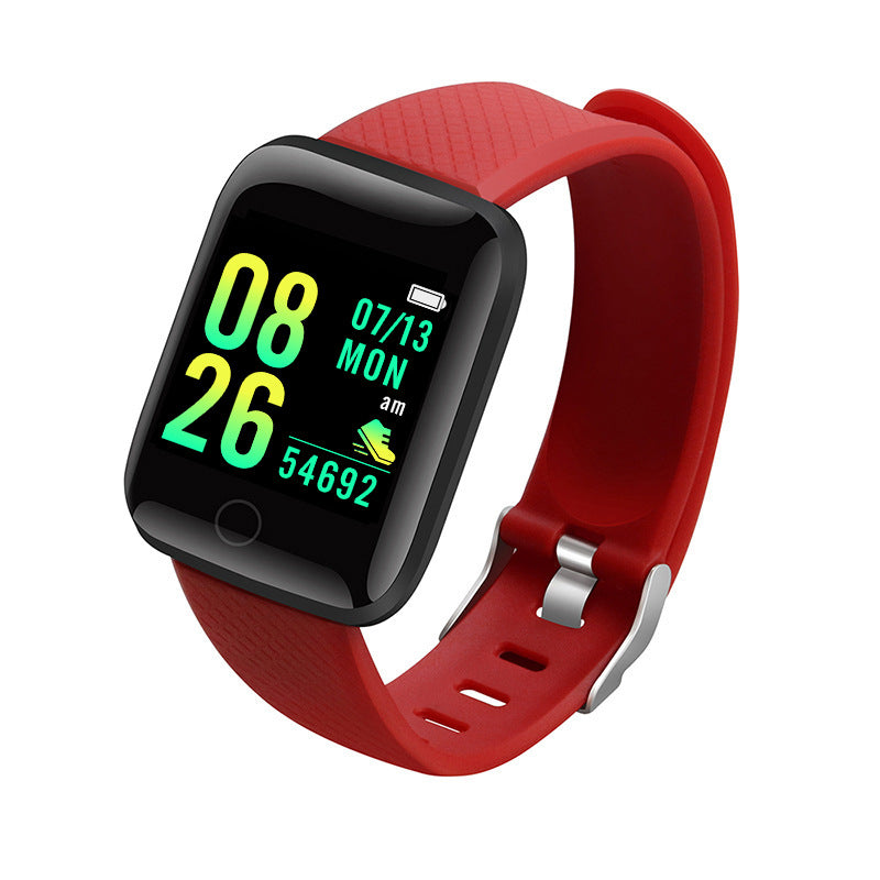 Couleur Écran Bracelet Sport Étape Compte Bluetooth Rappel Fréquence cardiaque Pression artérielle