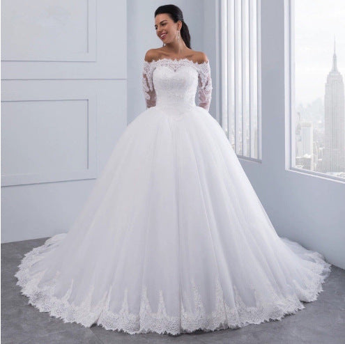 Mariage Mariage Mariage Dentelle Grande queue