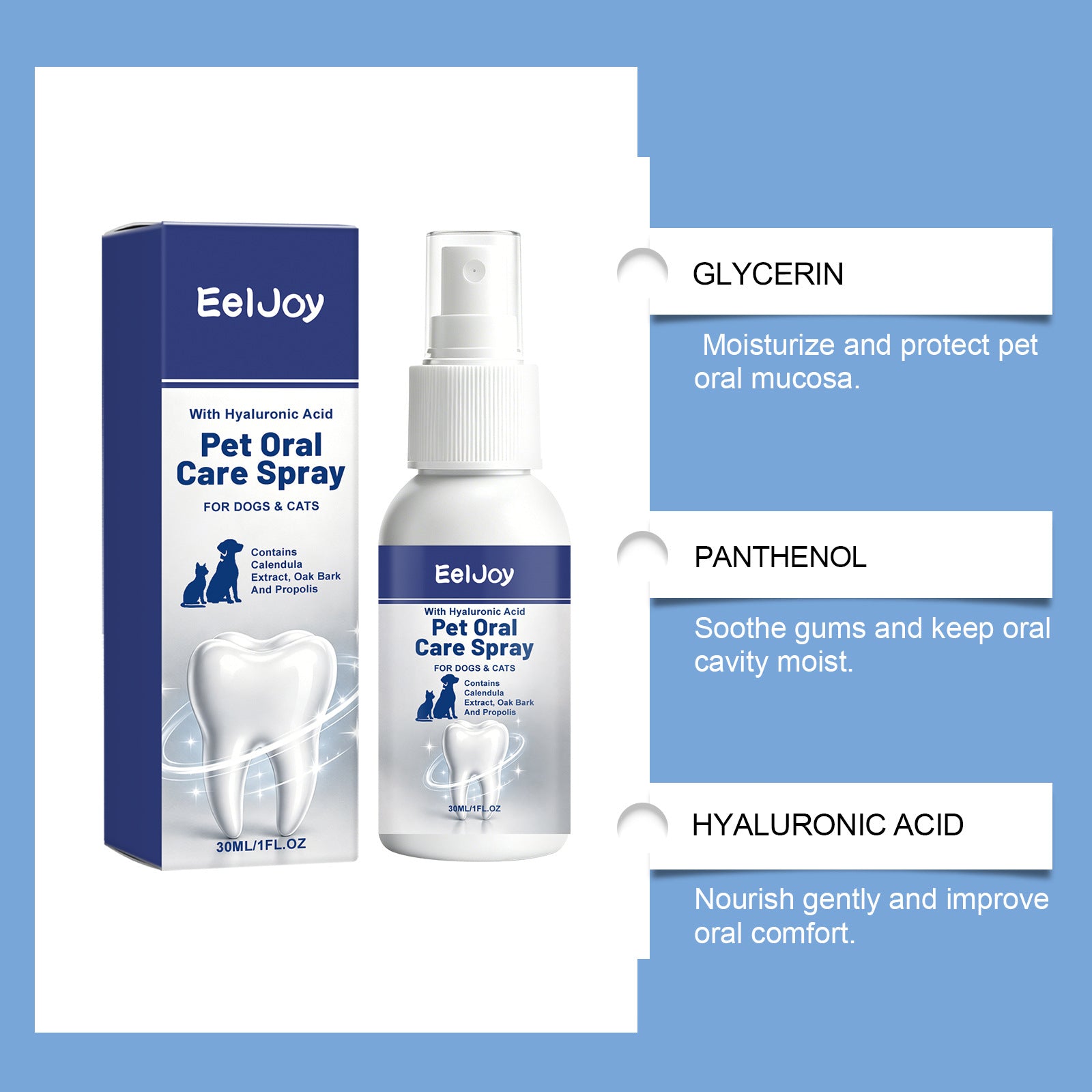 Vaporisateur de soins oraux pour animaux de compagnie