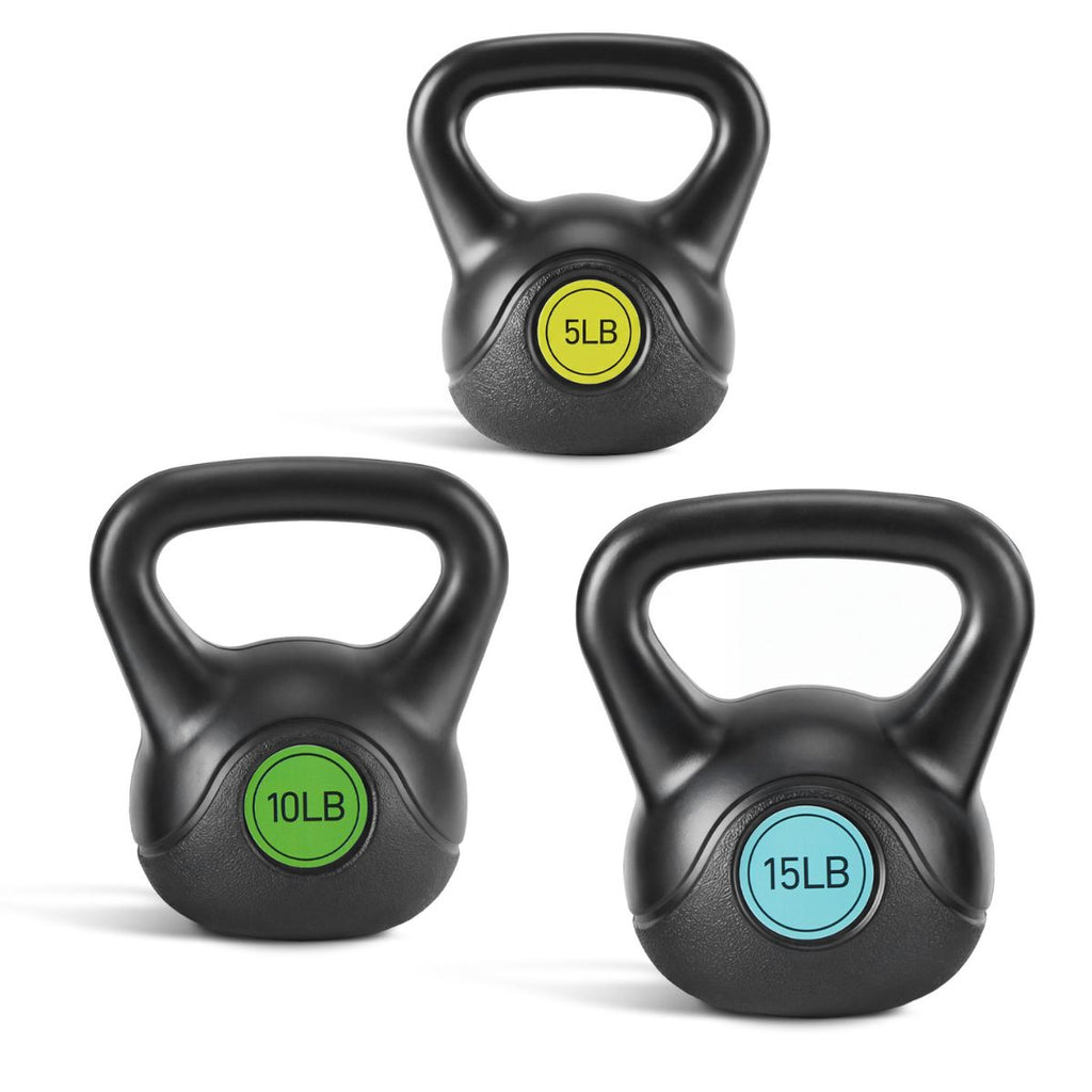 Ensemble de kettlebells durs