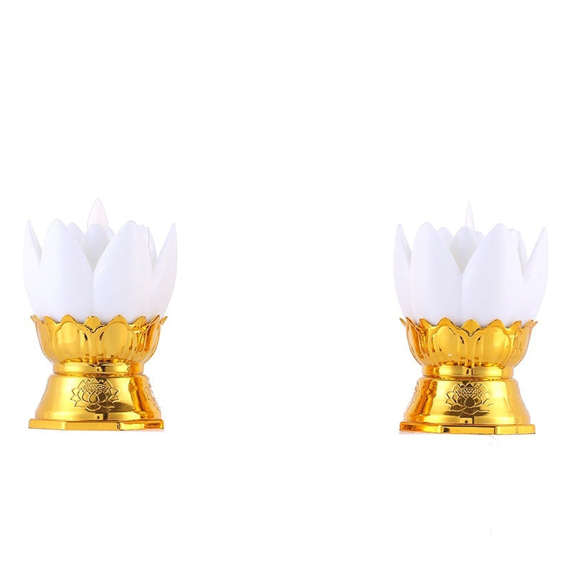 Lotus lampe Led Simulation électronique encens tube bougie