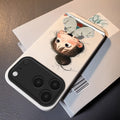 C'est créatif et polyvalent Cartoon Thinking Girl Phone Case