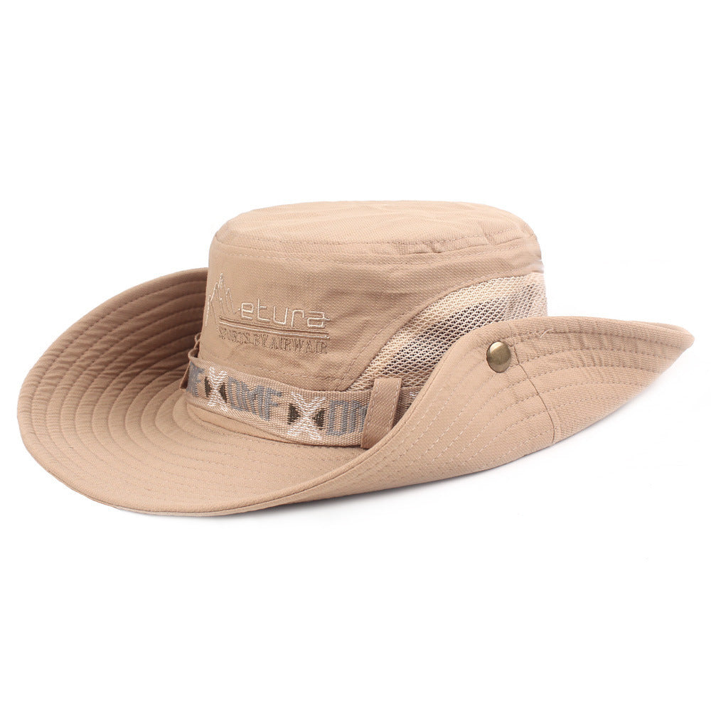 Chapeau de soleil extérieur en coton pour hommes