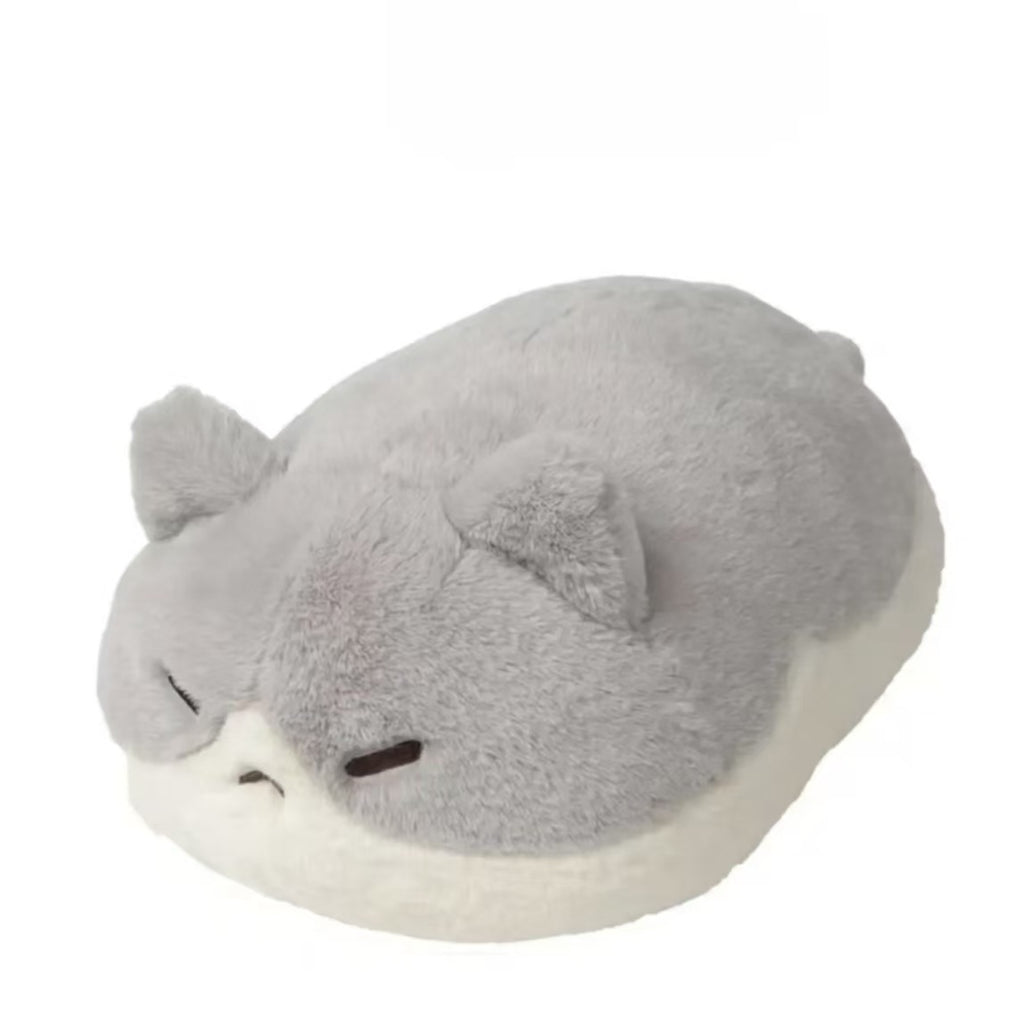 Couvercle plan pain chat peluche jouet mignon