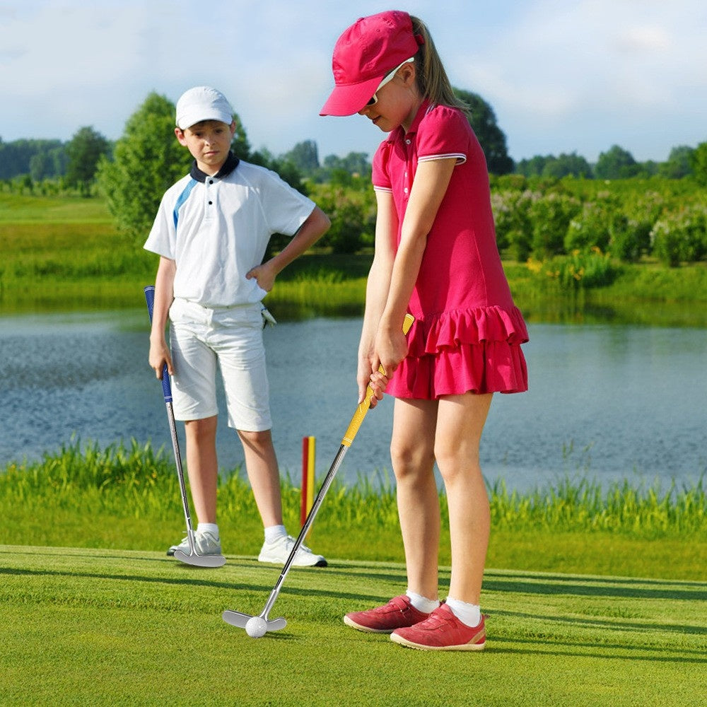 Golf Putting Rod Acier inoxydable Club Manche double face partagée