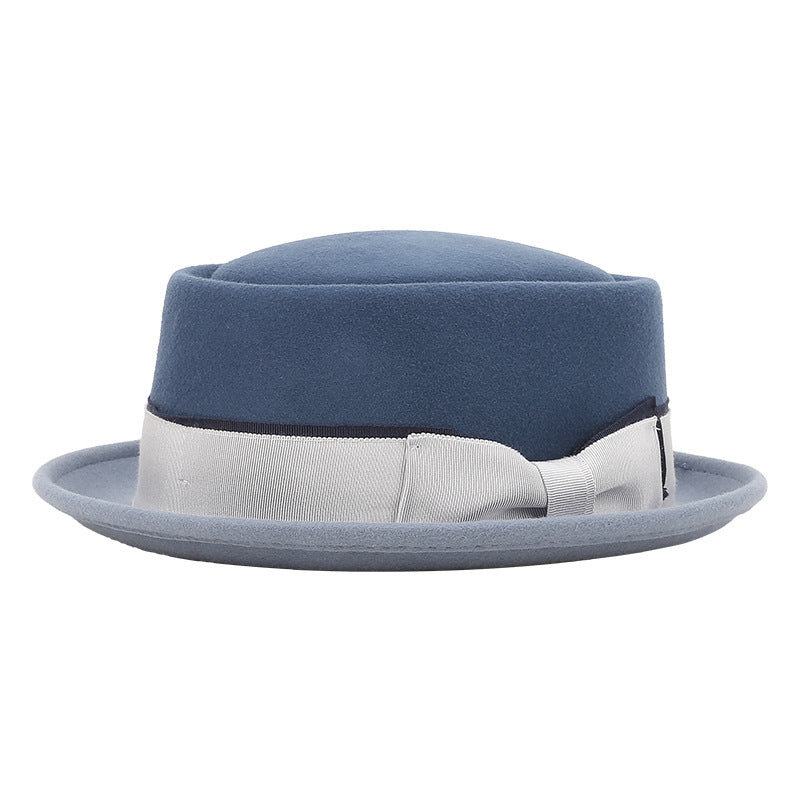 Chapeau en laine Vintage style britannique