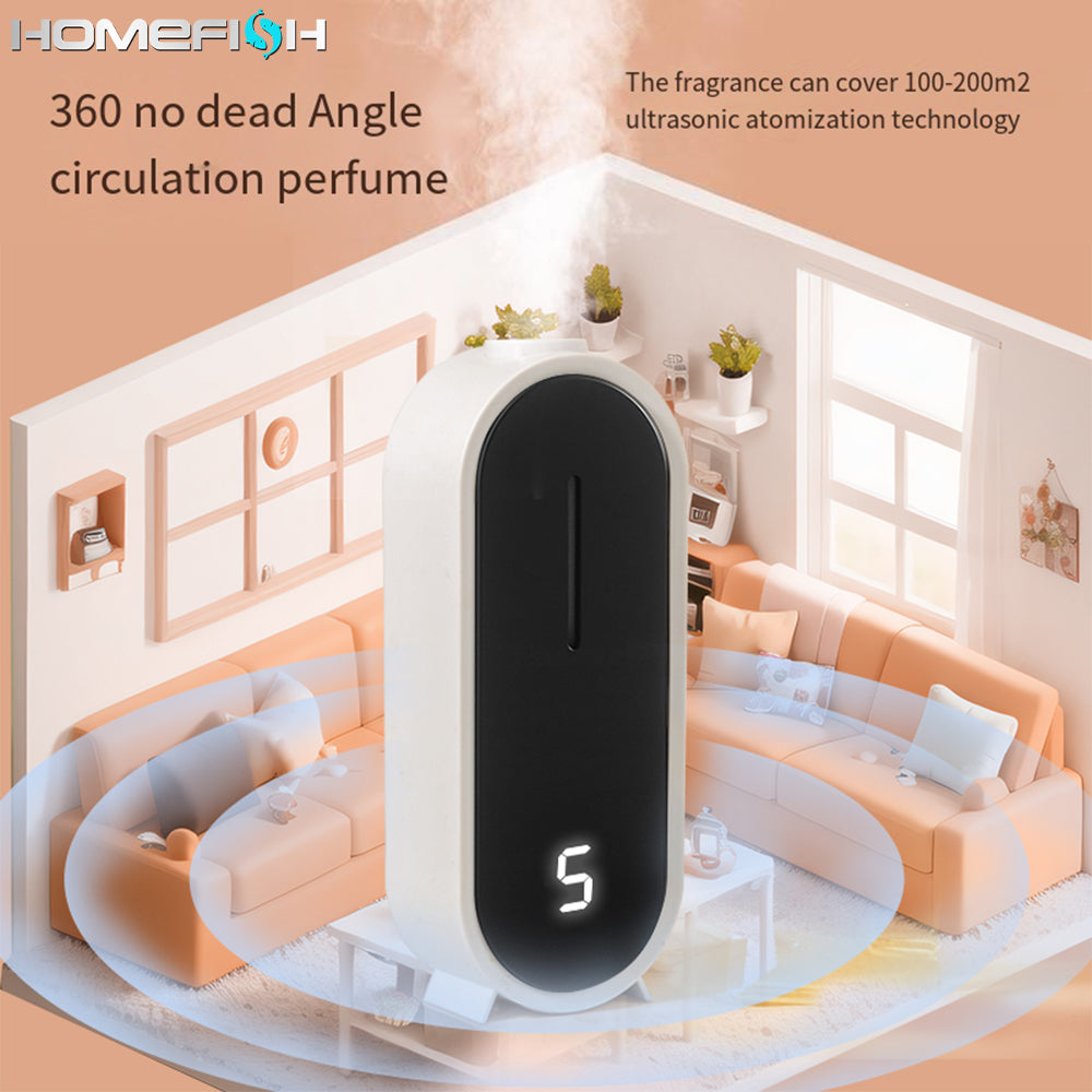 Entièrement automatique Aromathérapie et Fragrance Machine Traceless Wall Mounted Desktop Hotel Ho