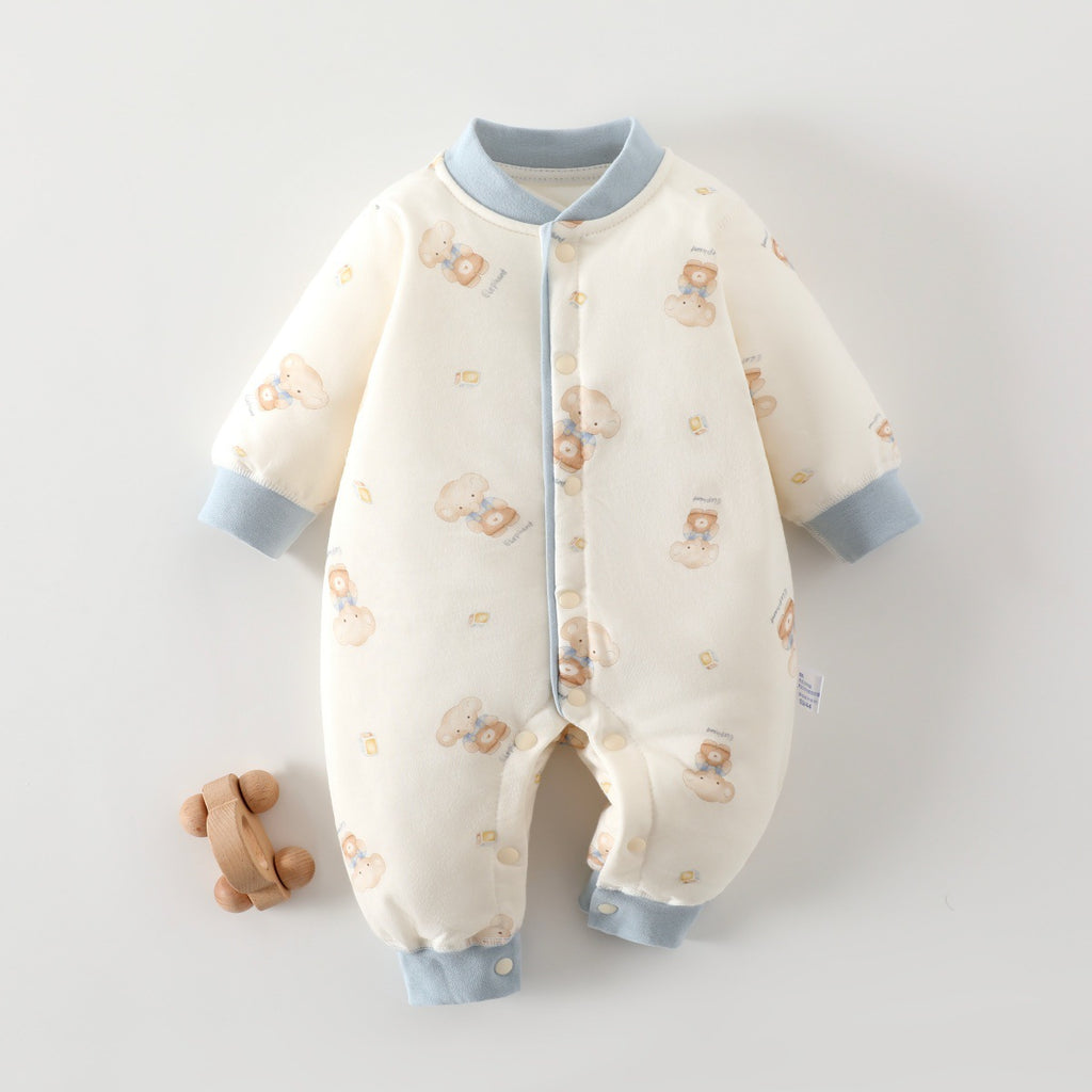 Classe sans os Cotton mince Onesie pour les nouveaux-nés