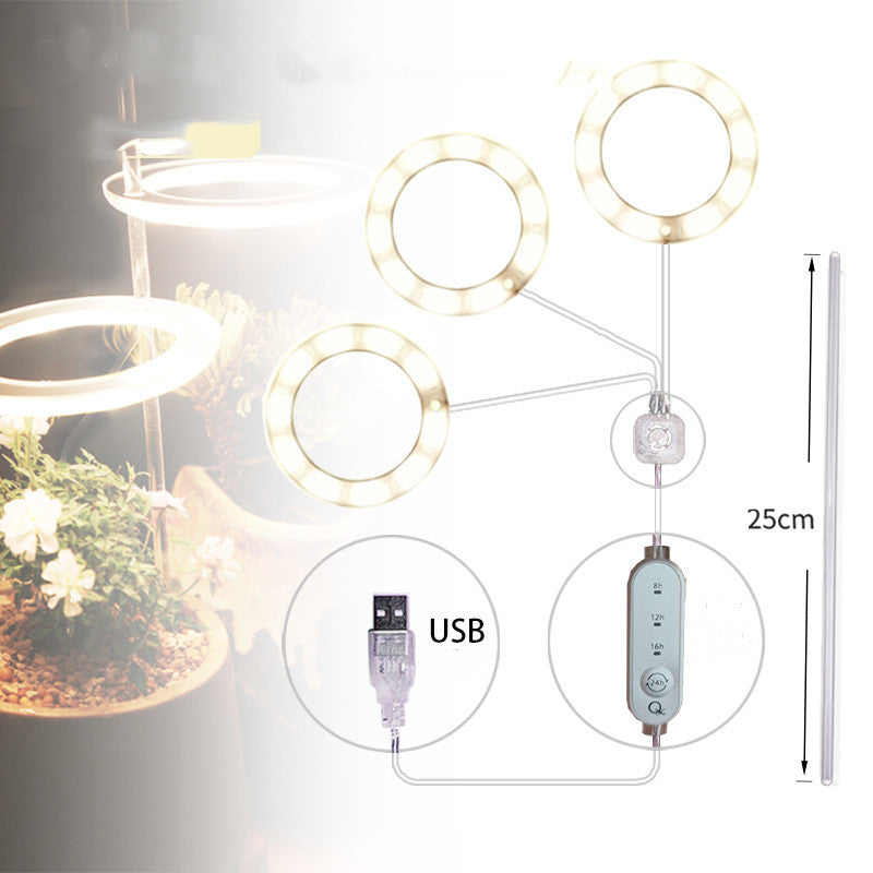 LED Grow Light Full Spectrum Phyto Grow Lampe USB Phyto Lampe pour plantes