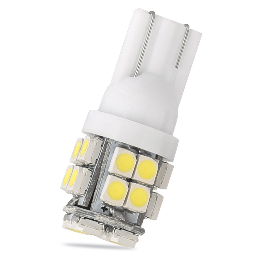 10Pcs 12V T10 LED Ampoule Wedge Base Intérieur Dome Carte Lumières LED Plaque de licence Trunk S