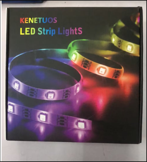 RGB Musique Bluetooth Intelligent bande lumineuse LED basse tension