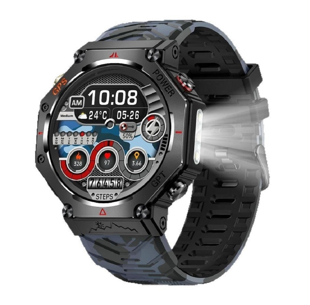 Smart Watch pour hommes Bluetooth appel GPS Sports de plein air main