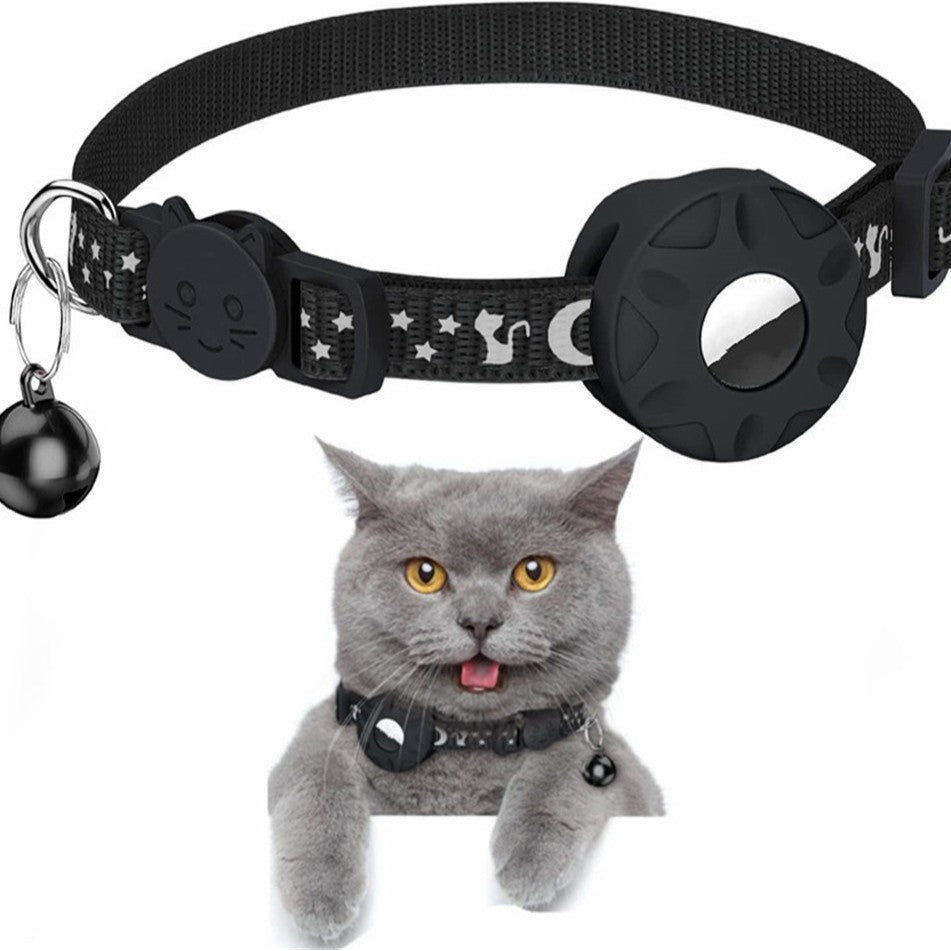 Collier de chien de chat Star Moon réfléchissant