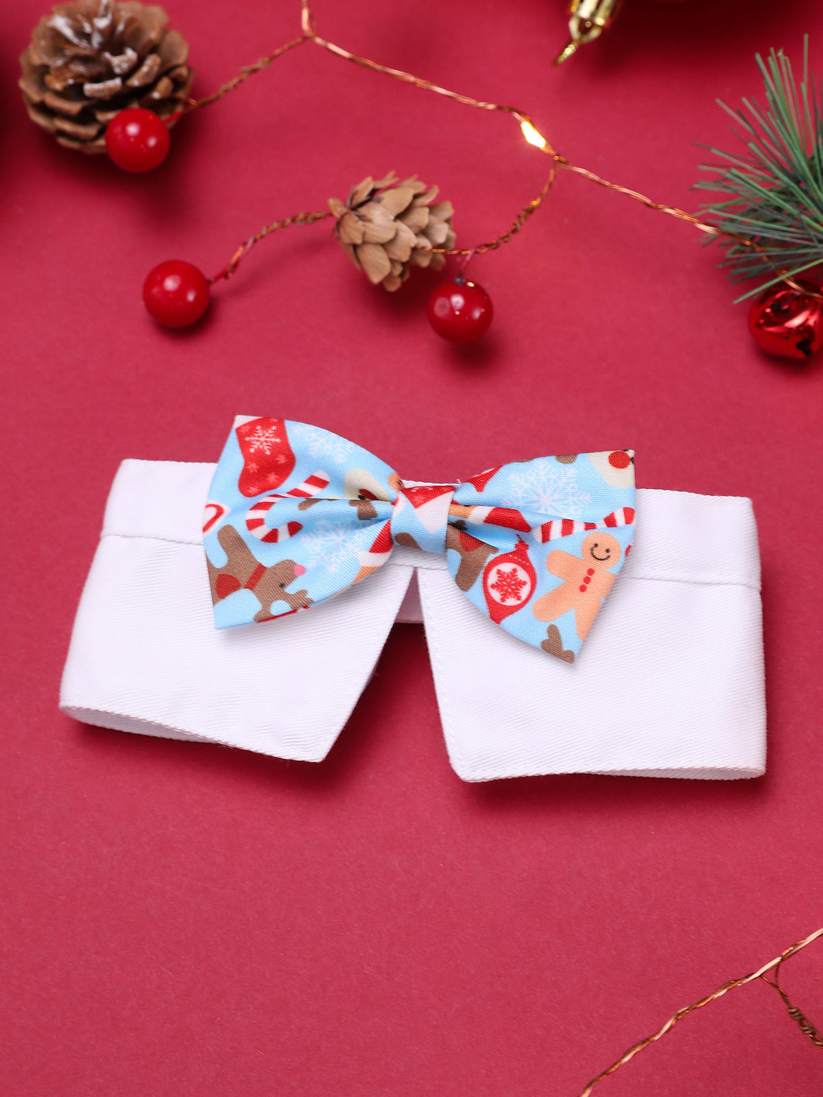 Série de Noël Dog Bib Accessoires Pet Supplies