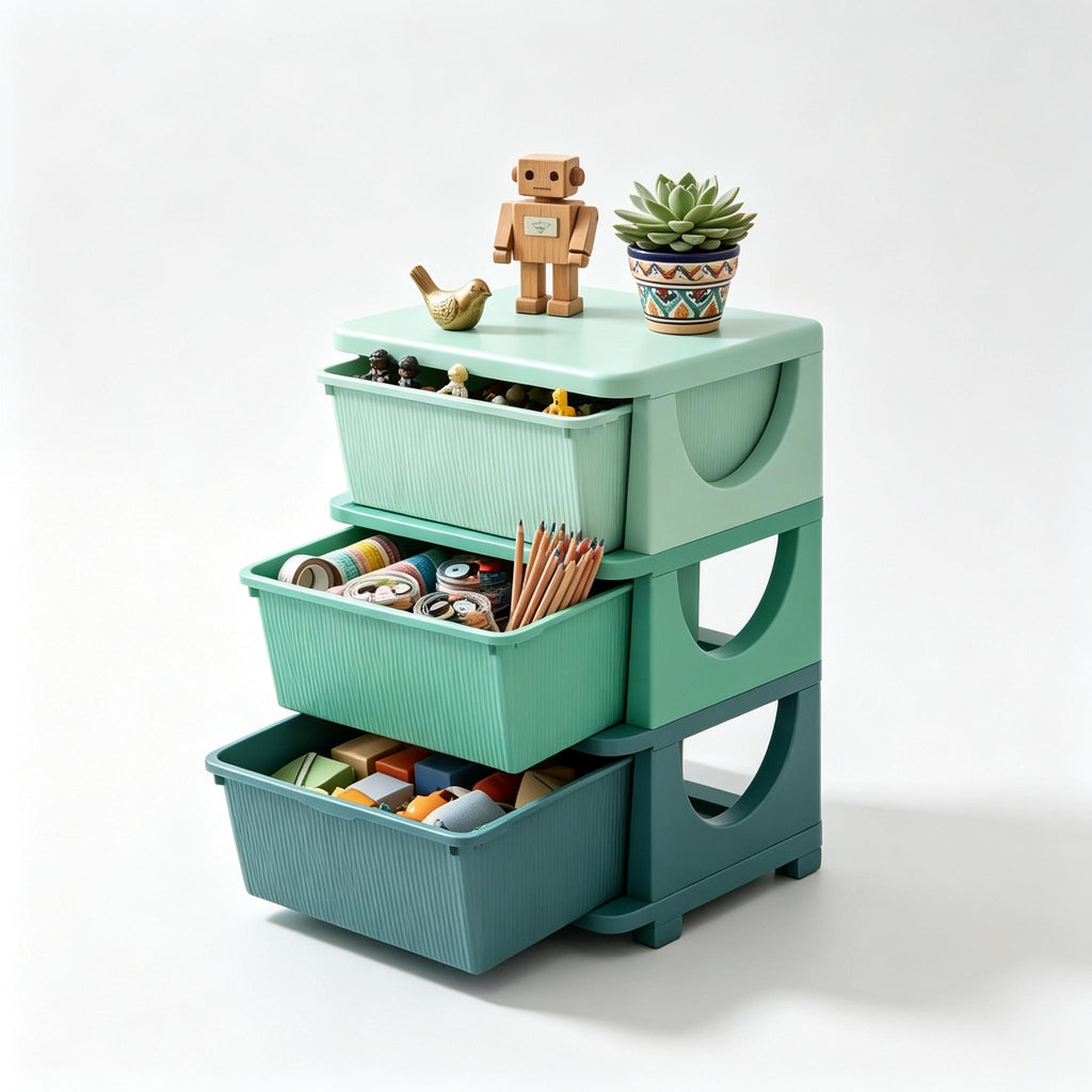 Tiroirs de rangement de jouets