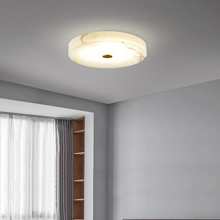 Lampe de plafond ronde de style simple pour les chambres à coucher