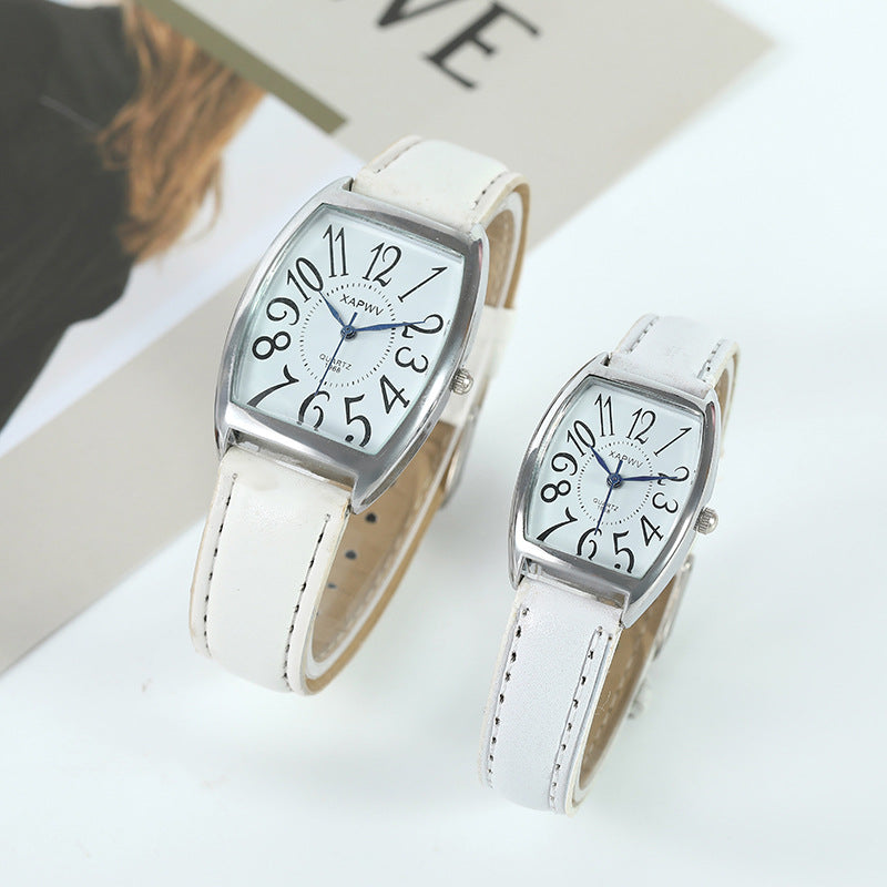 Fashion Square Ceinture Montre pour les filles