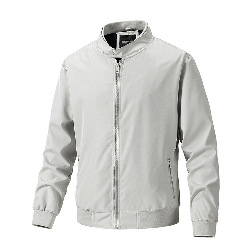 Veste Amazon Homme Outwear Summer mince style printemps et automne grande taille vol simple