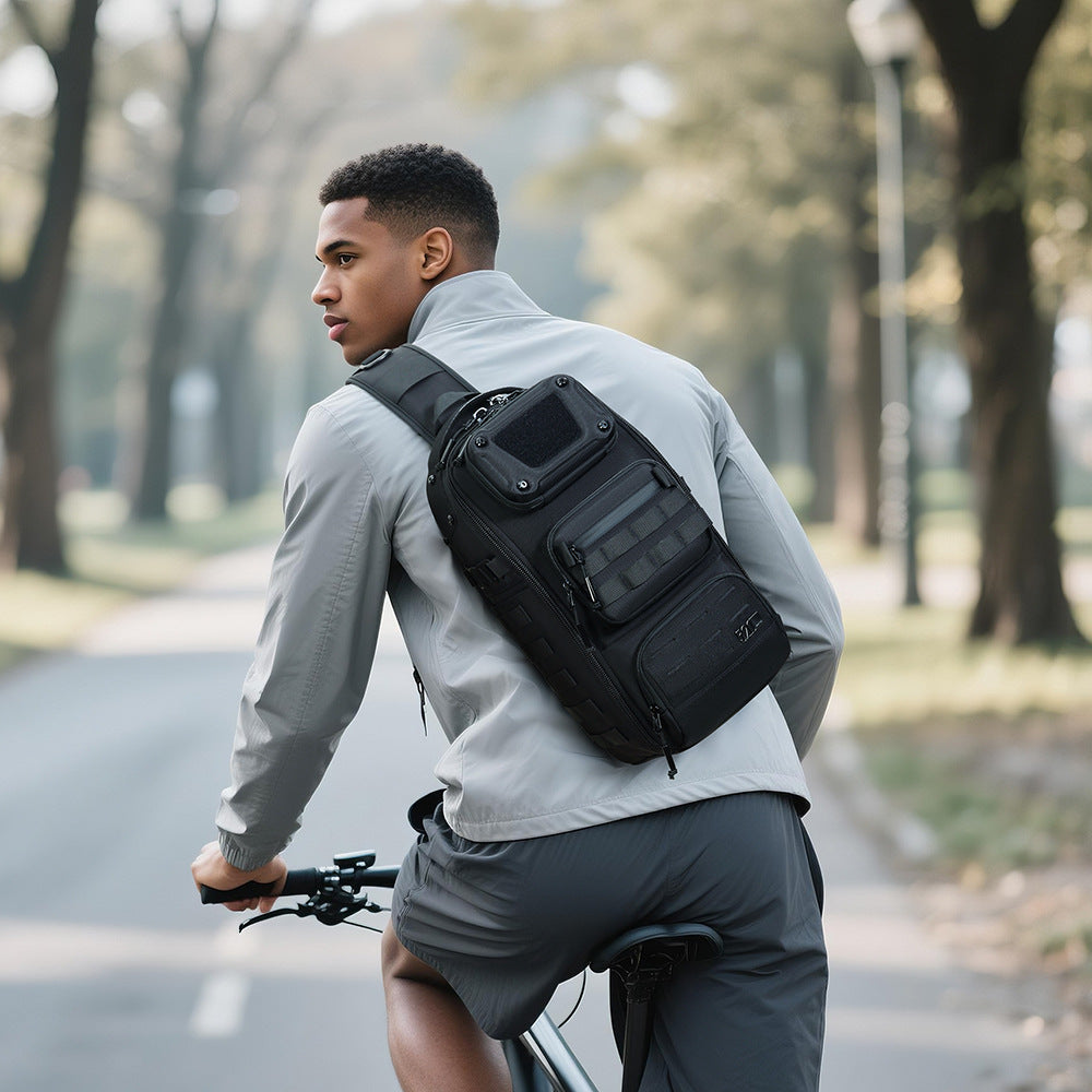 Men's Wear-Resistant Multifunctional Crossbody Bag