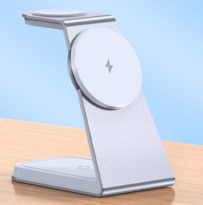 Chargeur sans fil magnétique trois en un