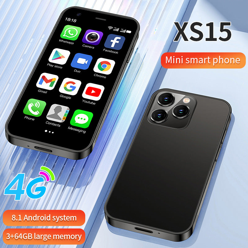 XS15 Portable Mini Téléphone 35 pouces 2GB16GB Téléphone intelligent Android