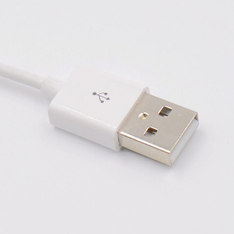 Silver Plating Téléphone de voiture câble audio USB à 3.5MM