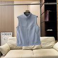 Hommes Femmes Couples Softshell Vest Stand Collar Zip Up Outdoor Sleeveless Jacket Windproof W