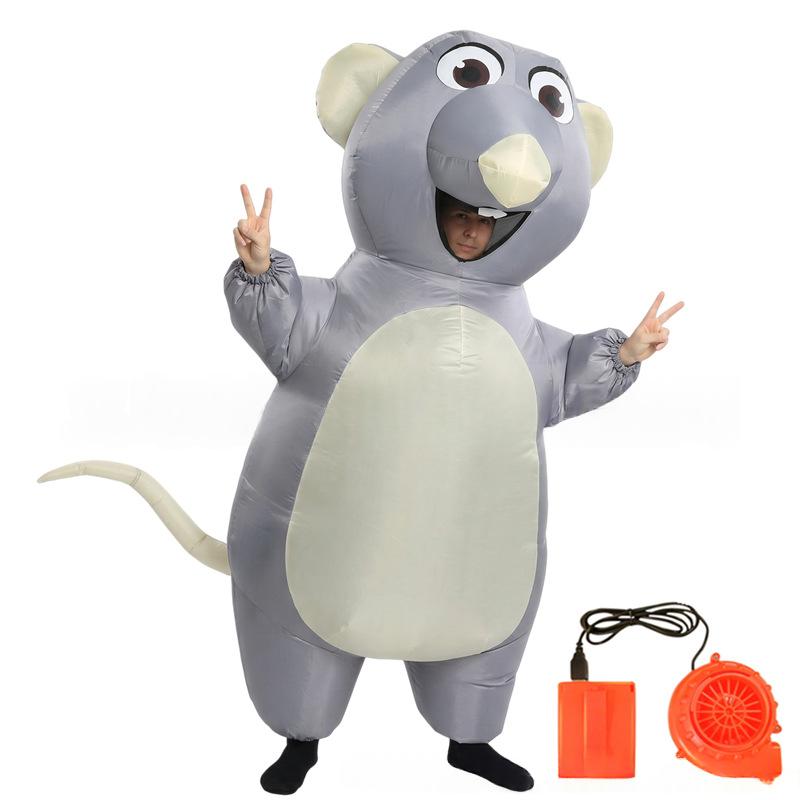 Mouse Déguisement gonflable Halloween Funny Performance Outfit