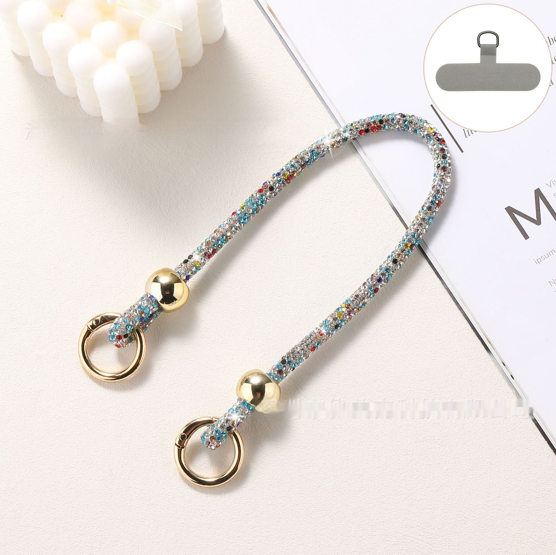 Luxury Strass Mobile Phone Lanyard