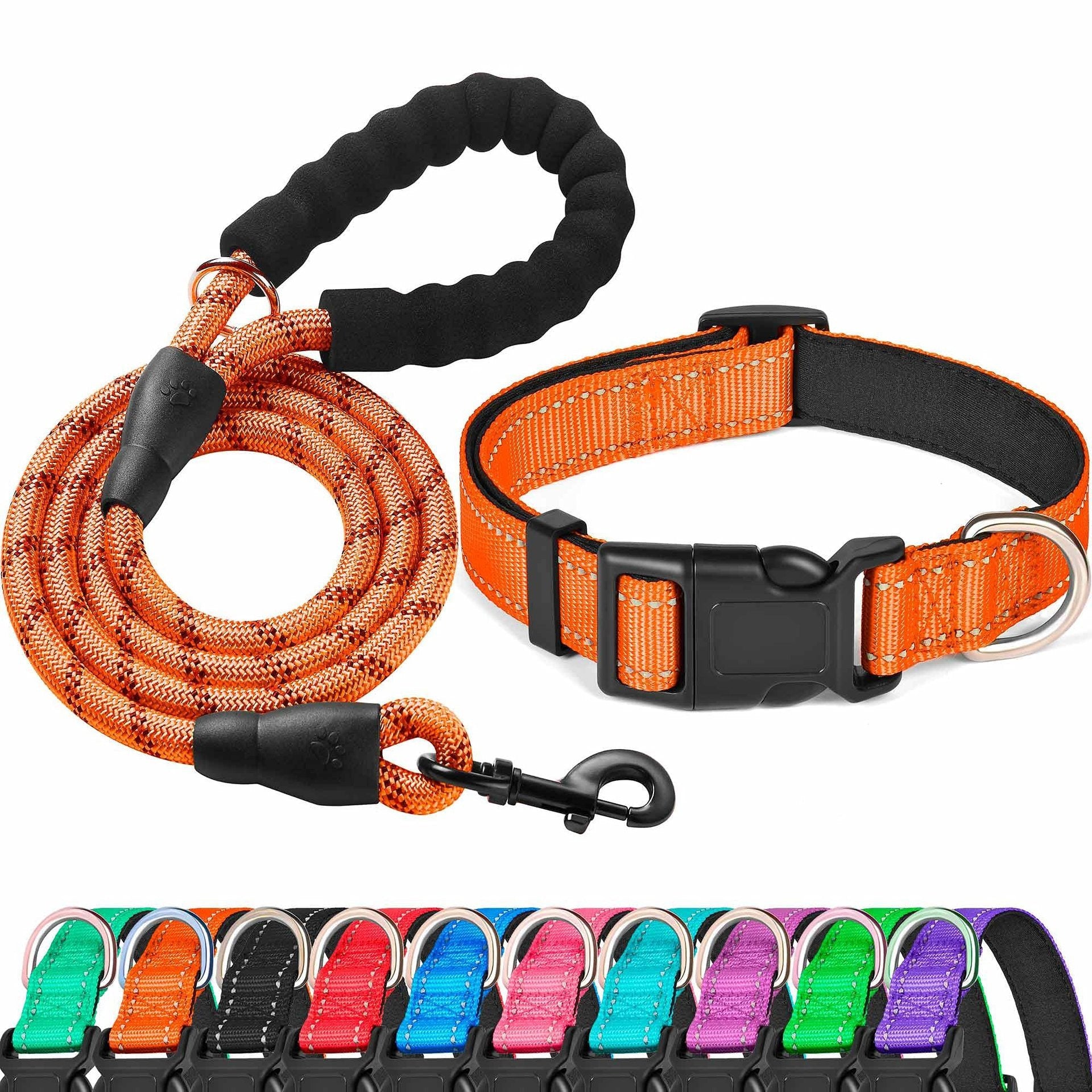 Ensemble de laisse de chien étendu et épaissé pour Teddy Golden Retriever
