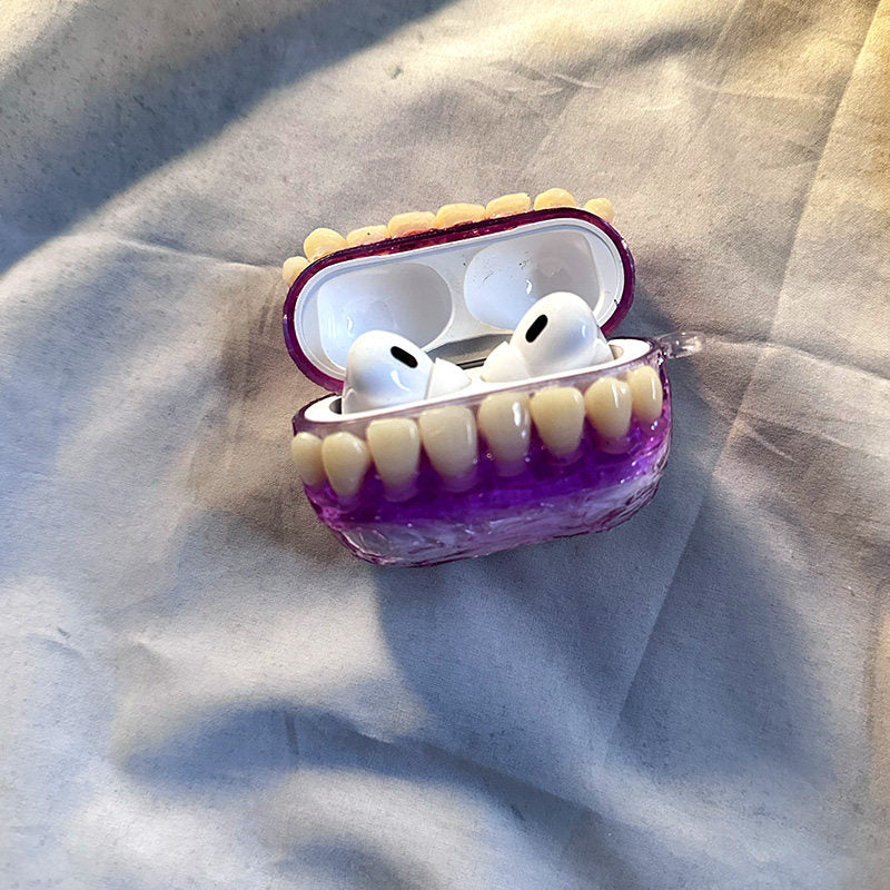 Coque de protection de l'oreille pourpre créative