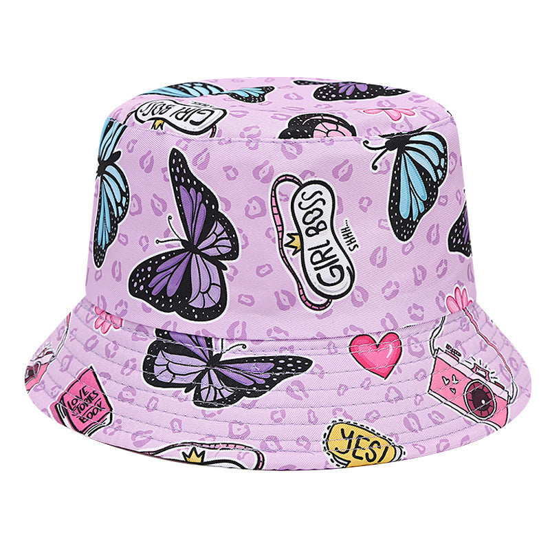 Chapeau d'animaux à double bord pour enfants