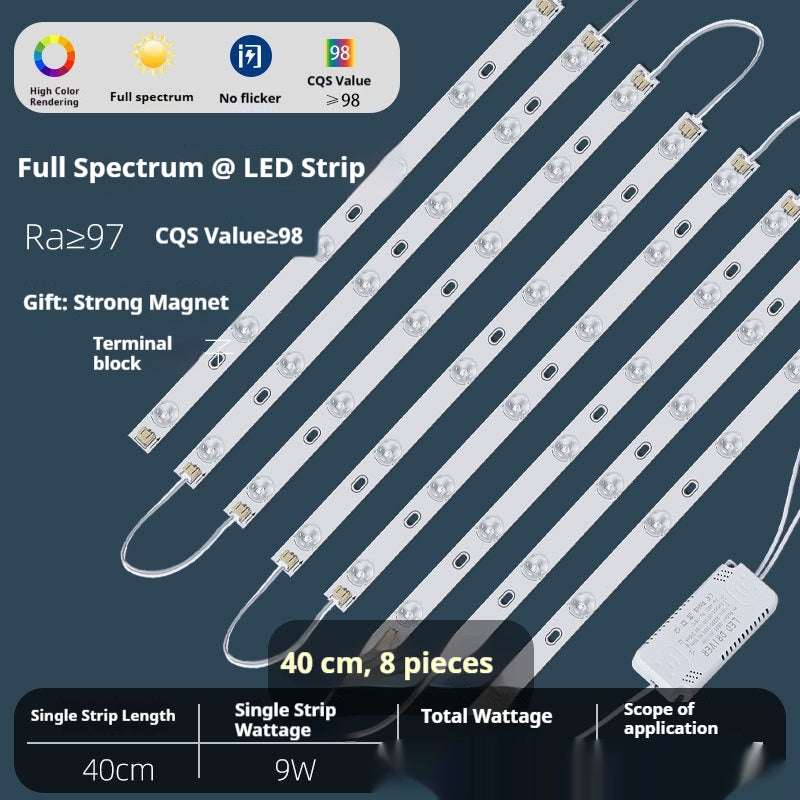 Plein spectre Led Super Bright Patch remplacement source de lumière Plafond plaque de base de lampe
