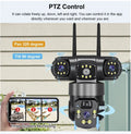 Caméra de surveillance solaire V360Pro Outdoor Night Vision