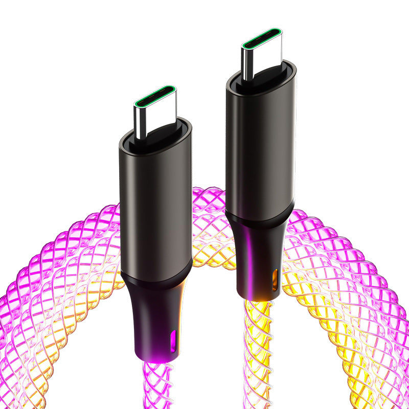 RGB Charge de câble de données couleur magique